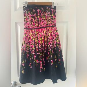 Loft petites strapless dress